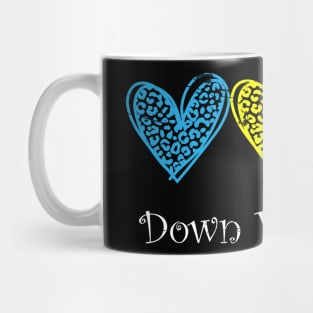 Cooler Pretty Down With Love World Down Syndrome Awareness Day Mug